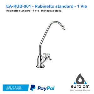 EA-RUB-001 - Rubinetto standard - 1 Vie - Maniglia a stella